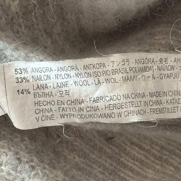 Zara | Angora Knit Sweater Size S - Picture 7 of 10